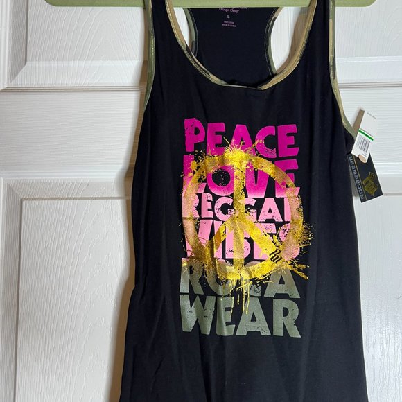 NEW Rocawear Reggae Vibes Racerback Tank Top - Picture 2 of 4